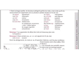 Vovabulaire expliqué