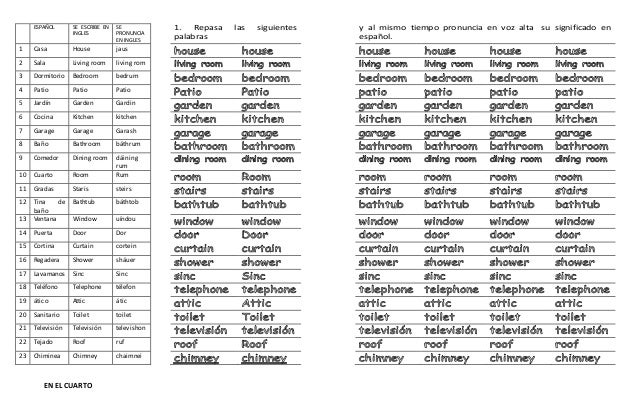Vovabulario de inglés4 Vovabulario de inglés4