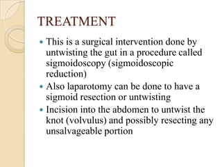 Volvulus | PPTX