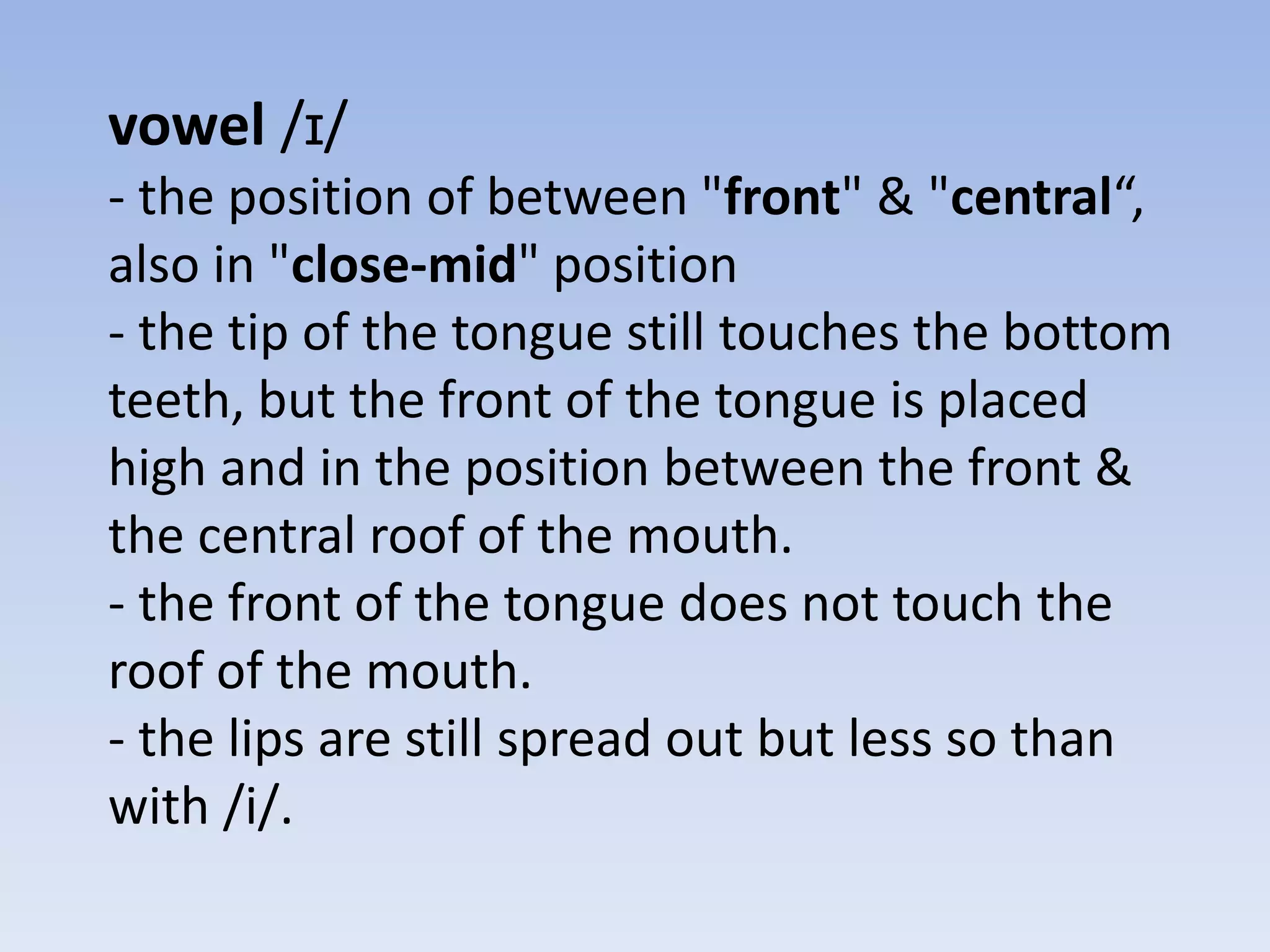 Vowel Diagram Teaching ESL PPT vowel-diagram-teaching-esl-ppt