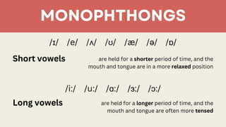 Vowel phonemes in the phonetic and phonology | PDF