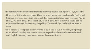 Vowels | PPTX