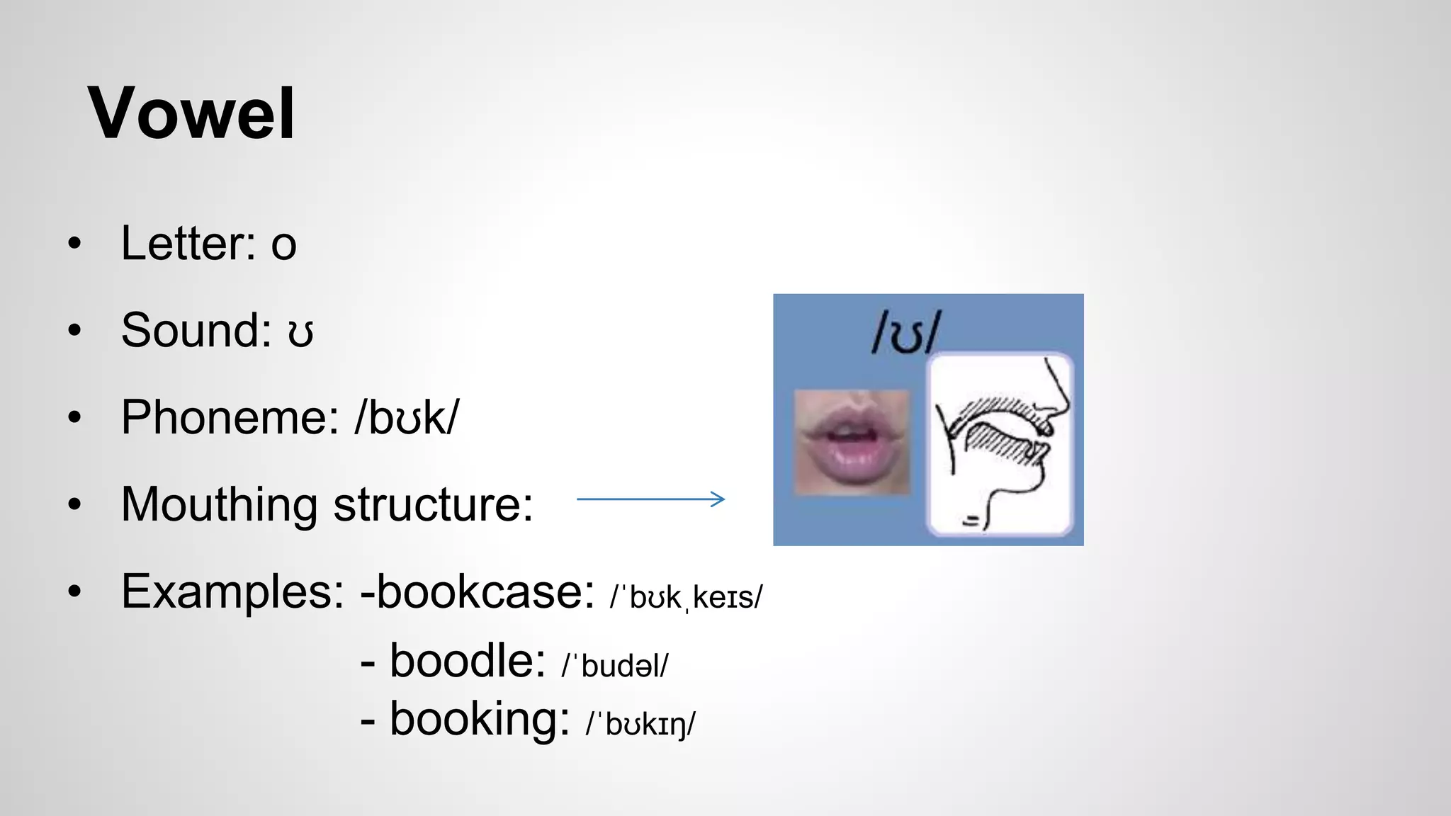 English vowels and consonants | PPTX
