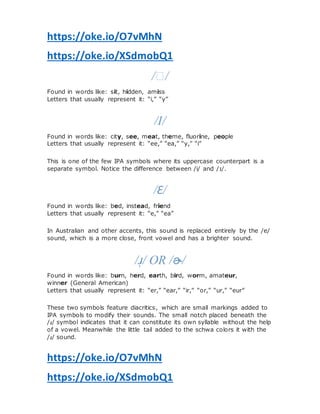 Vowels and consonants in english! | DOCX