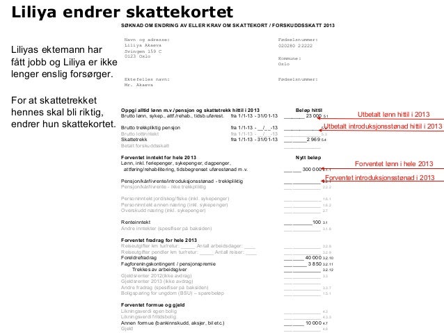 Endre Skattetrekk Hvordan Endre Skatteprosenten 2020 02 15