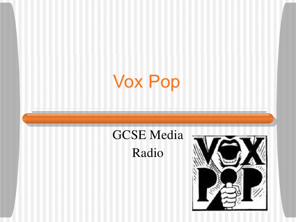 Vox pop