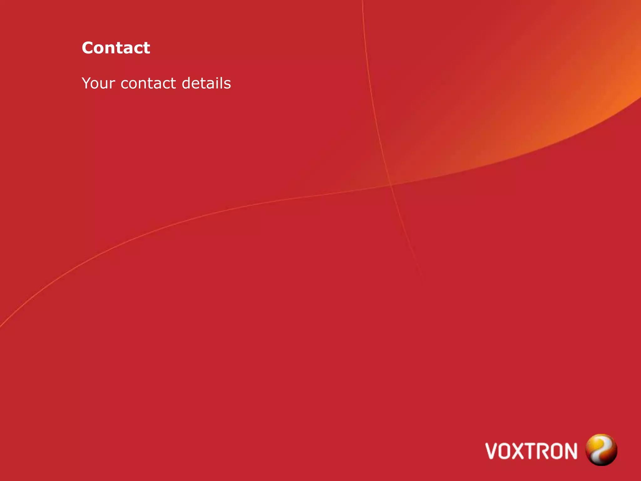 Contact

Your contact details
 