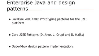 Java EE Revisits Design Patterns | PPT
