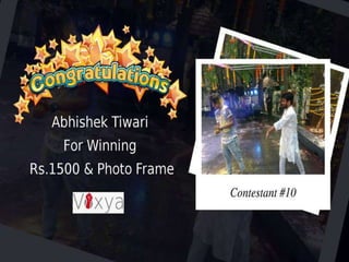 holi selfie contest