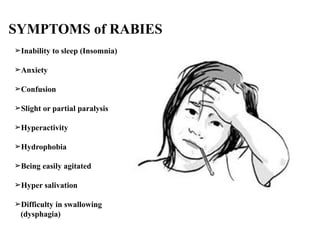 Partial Paralysis Rabies Rabies for my presentation for medicalpptx | PPTX