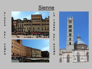 Sienne
P
I
A
Z
Z
A
D
E
L
C
A
M
P
O
L
A
T
O
R
R
E
D
E
L
D
U
O
M
O
 