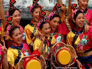 Groupe de danseuses 