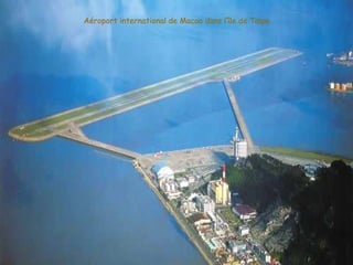 Aéroport international de Macao dans l’île de Taipa 