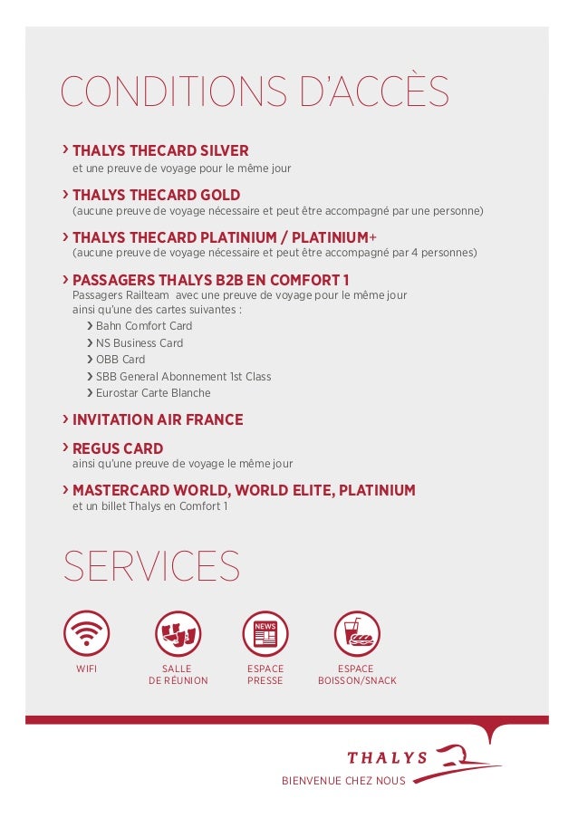 Thalys Lounge More Paris Thalys Lounge More Paris