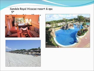 Sandals Royal Hicacos resort & spa   5* Varadero, Cuba  18 ans + 