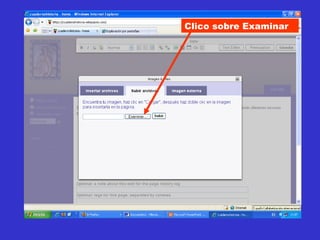 Clico sobre Examinar 