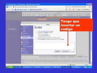 Tengo que insertar un código 
