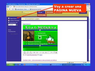 Voy a crear una PÁGINA NUEVA 