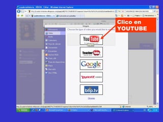 Clico en YOUTUBE 
