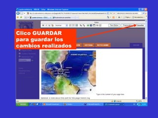 Clico GUARDAR para guardar los cambios realizados 