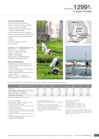 Tendances 2015 by Voyamar aerosun