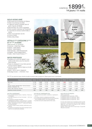 Tendances 2015 by Voyamar aerosun