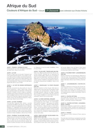 Tendances 2015 by Voyamar aerosun