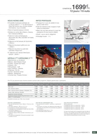 Tendances 2015 by Voyamar aerosun