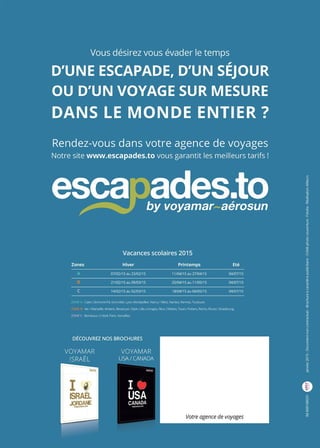 Tendances 2015 by Voyamar aerosun