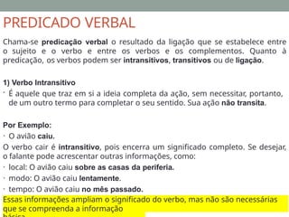 Estrutura e Tipos de Oração na Língua Portuguesa: Sujeito, Predicado e ...
