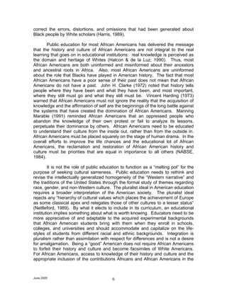 The African American Culture | PDF