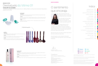 palavra da presidente
índice
Destaques do Vitrine 02
Palavra da Presidente 03
Super Semanas de Atividade 201`7 04
Experiência Tupperware 06
Nutrir & Divertir 08
Integrando Corações 09
Incentivo de Atividade 10
A importância do BEA Antecipado 1 2
Oportunidade Tupperware 1 6
Incentivo de Indicações 1 7
Premiação Super Semanas 2017 22
Constelação das Estrelas 26
Os melhores em recrutamento do Brasil 27
VIP Internacional 2017 28
Incentivo de Nomeações 30
Palavra de Vendas 30
Nutrimetics 31
Conﬁdence Becomes You 32
Revista VP Tupperware é uma publicação da Dart do Brasil
Tiragem: 341.000 exemplares / distribuição interna – venda proibida
Expediente:
Gerente de Comunicação: Andrea Aumond
Supervisora de Comunicação: Fernanda Jesus
Editorial: Manoella Jubilato
Coordenadora de Relacionamento: Cibele Cavalcante
Coordenadora de Merchandising: Adenise Fraga
Fotos: Marco Pinto, Bezar
Redator: José Cassio - mtb 27527
Criação, Direção de Arte e Produção Gráﬁca: Varal Studio
Impressão: Gráﬁca Oceano
Os produtos ilustrados podem sofrer variações de cor, de acordo com o processo gráﬁco. Os itens de ambientação
utilizados nesta revista não acompanham os produtos.
A capacidade de todos os produtos pode variar de acordo com o tipo de alimento e/ou ingrediente armazenado ou
contido, pois a densidade varia de um ingrediente para outro. Contudo, todas as medidas volumétricas foram deﬁnidas
considerando água como parâmetro universal para referência de sua capacidade.
Os produtos Tupperware têm garantia de 10 anos contra qualquer defeito de fabricação (esta garantia não se aplica à
decoração dos mesmos) e um serviço especial para reposição de acessórios, tais como tampas, alças e grades,
conforme disponibilidade do estoque no momento da solicitação.
Os direitos de publicação desta edição e de qualquer outra marca registrada nela utilizada são propriedades de Dart
do Brasil Ind. e Com.Ltda. Nenhuma parte desta publicação poderá ser reproduzida, arquivada ou transmitida de
nenhuma forma e por nenhum meio sem permissão expressa e por escrito da detentora dos direitos.
Expediente
Paola Kiwi Levenstein
Presidente Tupperware Brands Brasil
Refrigerador
Micro-ondas
Preparação
Freezer
Armazenar
Servir
2
3
destaques do vitrine
Destaques do Vitrine 01
Comece 2017 com o pé direito!
Os produtos que selecionamos têm tudo a ver com o verão, as férias e o começo de ano. Aproveite nossas dicas e
esquente suas vendas!
Picolé Express
• Para quem?
Crianças e adultos vão adorar! Ofereça este produto para famílias que irão aproveitar o verão
com o refresco de um picolé feito em casa.
• Como?
Demonstre o quanto é fácil e divertido preparar picolés com o Picolé Express. Durante as
Experiências, refresque os convidados usando as dicas da sessão Nutrir e Divertir desta
Revista Você Pode.
• Onde?
O que acha de fazer um Festival de Picolés? Convide amigos, clientes e vizinhos para
apresentar este produto..
Fragrância Paris
• Para quem?
Além de oferecer para mulheres que gostam de cosméticos, indique a fragrância também para os
homens como uma opção de presente para ﬁlha, esposa ou mãe.
• Como?
Tenha sempre em mãos as amostras e as ﬁtas olfativas em seu Kit Demonstrador! Este é o segredo
para chamar a atenção de seus clientes.
• Onde?
Use a fragrância Paris no dia a dia!! Quando perguntarem qual é a sua fragrância, apresente o produto.
Cozinha muito mais prática
Utensílios
• Para quem?
Ofereça para quem está começando a equipar a cozinha de casa ou que procura
utensílios inovadores para cozinhar e servir.
• Como?
Ensine como os Utensílios 3 em 2 funcionam. Mostre como eles se
encaixam e se transformam para uma função diferente.
• Onde?
Procure por restaurantes, docerias e outros lugares que possam usar
diversos utensílios de cozinha, além, claro, das Experiências Tupperware!
O sentimento
que encoraja
Para começar este ano com
pensamento positivo, acredite que
você pode fazer tudo o que quiser.
Sim, você pode! A hora de fazer e
acontecer é agora, basta ter
conﬁança em si próprio e colocar
em prática seus planos para 2017.
Conﬁdence Becomes You*
(*A Conﬁança Transforma você) é a nossa nova
mensagem global, assinatura da marca, e também, o
tema deste ano que se inicia. Convido você a mergulhar
nessa atmosfera conosco, colocando seus objetivos à
frente para chegar ainda mais longe.
Aproveite esse clima que inspira a mudar nossas vidas e
de todos que estão ao nosso redor.
Sua hora é agora. Um ano novinho em folha está
começando para você preenchê-lo com as mais belas
realizações.
VP 01SS.2017_sem_V2_sem 11/10/16 3:29 PM Page 2
 