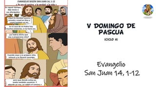 Evangelio
San Juan 14, 1-12
V DOMINGO DE
PASCUA
(Ciclo A)
 