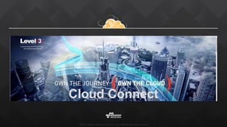 ©2015,  Amazon  Web  Services,  Inc.  or  its  aﬃliates.  All  rights  reserved
Level 3
Cloud Connect
 