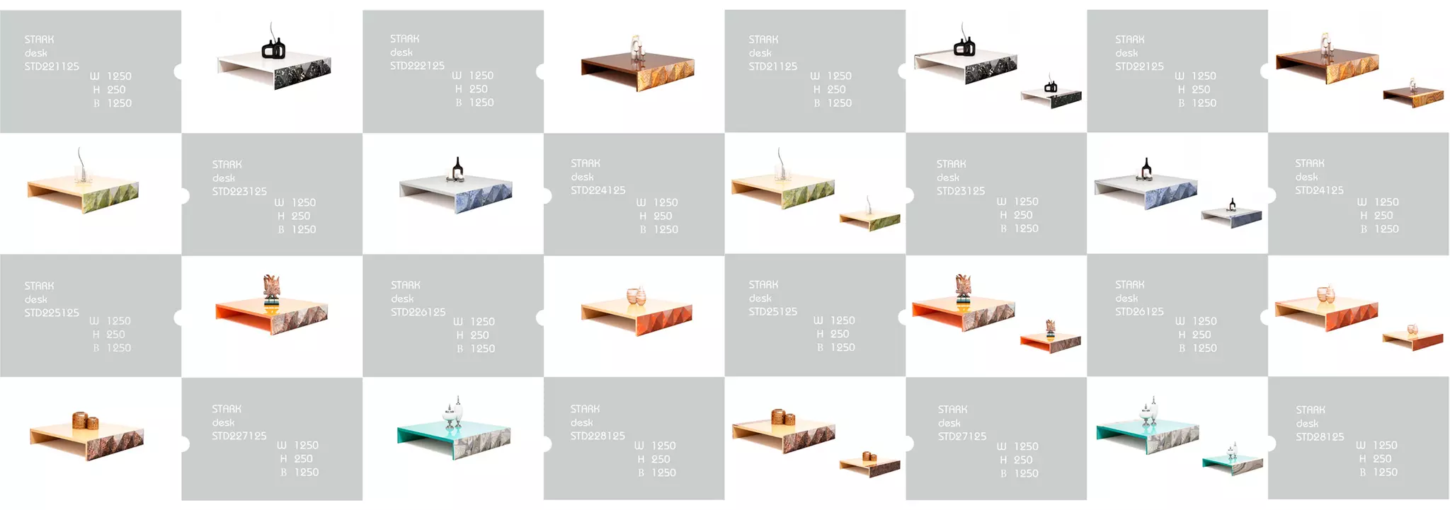 Collection STARK by JNdesign | Technical Specification