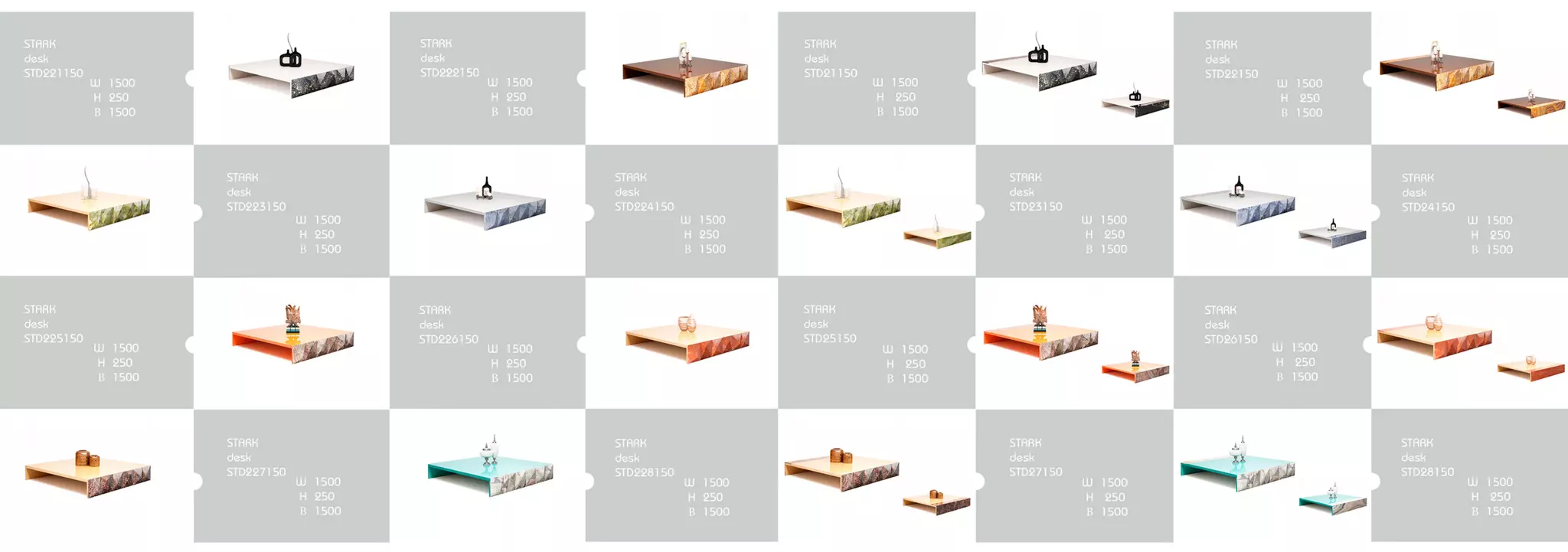 Collection STARK by JNdesign | Technical Specification