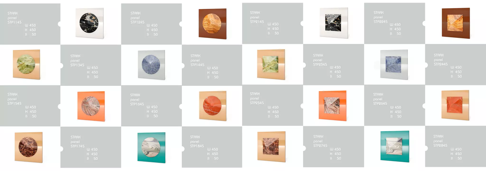 Collection STARK by JNdesign | Technical Specification