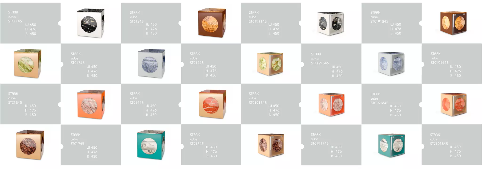 Collection STARK by JNdesign | Technical Specification