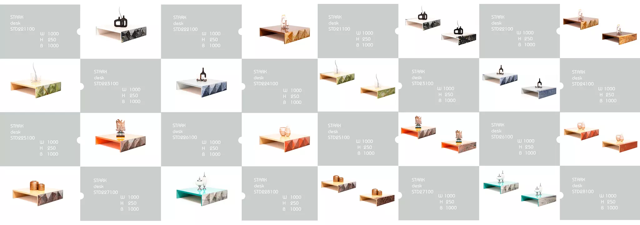 Collection STARK by JNdesign | Technical Specification