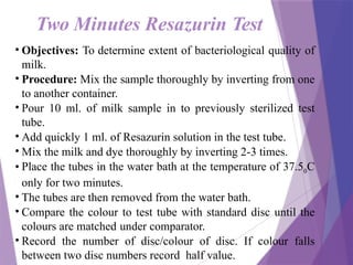 Mix By Inverting Quick Tests for Detecting Adulterants in Milk and Milk Products ...