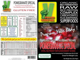 VPF's Unique approach to Protein Mixes (Protein/fruit/vegetables ...