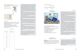 68 MENDOZA HACE MATEMÁTICA 1 MENDOZA HACE MATEMÁTICA 1 69 
¿CUÁNTOS PUNTOS TIENE?.............................. 
b) ES EL TURNO DE MARTÍN. DIBUJA UNA CARTA 
QUE LE SIRVA PARA 
PODER LEVANTAR ESTA. 
c) PABLO LEVANTÓ ESTAS CARTAS. 
¿SUMAN 10?........................ 
d) PABLO DICE QUE ÉL TIENE DOS CARTAS CON EL 
MISMO NÚMERO, QUE SUMAN 10. ¿PUEDE ESTAR 
DICIENDO LA VERDAD?.................................... 
e) SI MARTÍN DICE QUE TIENE 10 PUNTOS 
¿CUÁNTAS VECES PUDO JUNTAR CARTAS?............. 
f) BELÉN LEVANTÓ CARTAS 4 VECES, ¿CUÁNTOS 
PUNTOS TIENE?............... 
SITUACIÓN 3: 
COMPLETA LA TABLA: 
SITUACIÓN 4: 
COMPLETA LAS SIGUIENTES SUMAS 
2 + …….= 10 5 + …….=10 
…….+ 7 = 10 …… + 6 = 10 
SITUACIÓN 5: 
La pieza de Pablo 
a) ¿QUÉ ES? MÁRCALO CON UNA X 
- ESTÁ CERCA DE LA ALFOMBRA Y ESTÁ ENTRE EL 
AUTO Y LA PELOTA 
b) ES EL TURNO DE MELISA. ELIGIÓ UNA PELOTA. 
¿SON CORRECTAS ESTAS PISTAS? 
- ESTÁ ARRIBA DE LA BIBLIOTECA…….. 
- ESTÁ SOBRE LA CAMA……. 
- ESTÁ ABAJO DE LA CAMA……. 
- ESTÁ ENTRE UNA MEDIA Y UN ZAPATO……. 
SITUACIÓN 6: 
Jugamos al “Veo Veo” 
Materiales: láminas o el entorno del aula o del patio. 
Organización: Se arman parejas y cada jugador, por 
turno, elige un objeto sin decir cuál es. Debe dar pistas 
para que su pareja adivine cuál es. Si acierta, anota un 
punto. Gana la pareja que acierta más veces. 
La forma de registrar y la organización del registro 
no son espontáneas en los niños. Es necesario que 
después de algunos partidos el maestro promueva 
la exploración y la discusión sobre los registros 
con preguntas de reflexión como: ¿cómo estamos 
seguros de la cantidad de parejas que armó cada 
uno? ¿se puede saber quién ganó en cada grupo/ 
equipo? 
Para determinar el ganador inicialmente los niños 
pueden contar la cantidad de rayitas. Se espera 
que en los momentos de intercambio el maestro 
anime a contar de 2 en 2. 
Recordar que se debe jugar varias veces para que 
los alumnos elaboren estrategias de juego para 
ganar. 
Después de jugar, en los momentos de formaliza-ción, 
el docente debe dejar registro de las sumas 
que dan 10 en un afiche que confecciona junto 
a los alumnos y coloca en algún lugar visible del 
aula. 
Se sugiere que los niños jueguen en su casa con 
las cartas. 
Para las actividades de la situación 2: ,a), b), c) 
y d) se espera que los niños hagan uso del afiche. 
Para la e) y f) que recurran a los registros de las 
jugadas. 
En la situación 3 y 4 se espera que los niños se 
apoyen en el afiche de sumas que dan 10. En los 
momentos de intercambio el docente anima a 
memorizar algunas sumas. 
Antes de desarrollar la situación 5, se sugiere 
realizar algunas actividades como juegos de pistas 
para adivinar la ubicación de algunos objetos 
escondidos en el aula. 
Esta situación tiene por objetivo que los niños 
relacionen simultáneamente dos objetos según su 
ubicación usando relaciones de posición. 
Se espera que inicialmente los niños describan la 
situación e interpreten las pistas para encontrar 
los objetos. 
Durante el desarrollo de la situación se espera que 
el maestro promueva un intenso trabajo oral y 
oriente las reflexiones con preguntas tales como: 
¿cómo se dan cuenta de cuáles son las pistas, 
los objetos? ¿Cómo podemos decir dónde está 
el auto rojo (u otro objeto)? El maestro también 
puede proponer otras pistas para otros obje-tos. 
Puede pedir que un niño elija en secreto un 
objeto y elabore pistas para que sus compañeros 
adivinen. 
En el momento de formalización se identifican 
las referencias que se usaron para ubicar: cerca, 
abajo, sobre, entre, delante, etc. 
En este juego los niños interpretan y comunican la 
ubicación de los objetos reutilizando las referen-cias 
usadas en la situación anterior. Se espera que 
al elaborar y formular preguntas se construya un 
lenguaje apropiado. 
Tengo un... 
1 
2 
3 
4 
5 
6 
7 
8 
9 
Necesito un... 
 