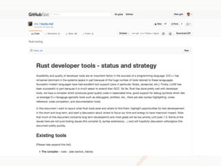 Why Rust? - Matthias Endler - Codemotion Amsterdam 2016