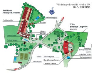 Villa Principe Leopoldo Hotel & SPA
                  MAP / CARTINA
 