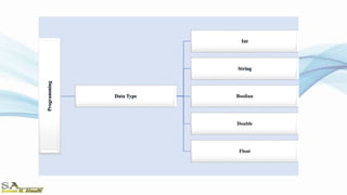 Programming
Data Type
Int
String
Boolian
Double
Float
 
