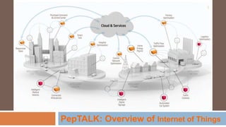 PepTALK: Overview of Internet of Things
1
 