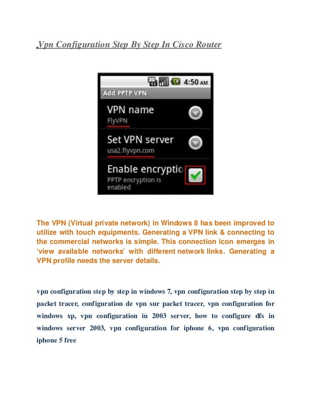 vpn configuration on cisco router step by step pdf creator