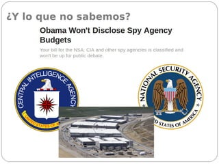 ¿Y lo que no sabemos?
 