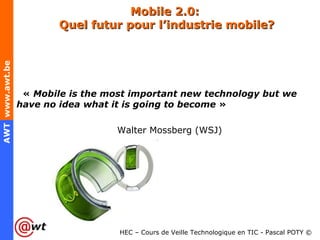 Technologies mobiles