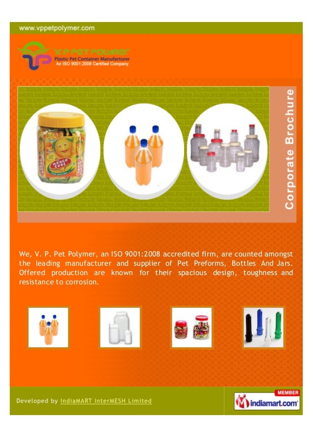 V. P. Pet Polymer, Aurangabad, Pet Bottles